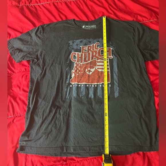 Eric Church Round Here Buzz Concert Tour Mens Top Tee Shirt Graphic 3XL - Picture 8 of 8